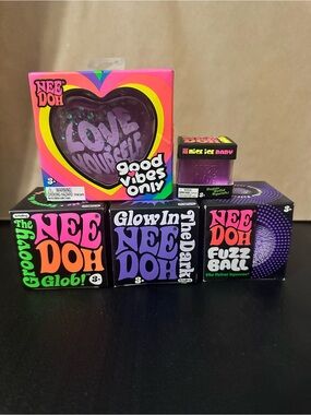 Needoh -5 pack! Purple